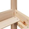 vidaXL Bettgestell mit Kopfteil ohne Matratze 90x190 cm