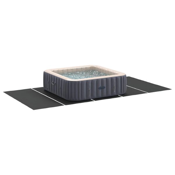 vidaXL Bodenfolie f&uuml;r Pools Schwarz 550 x 280 x 0,1 cm Vliesstoff