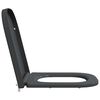 vidaXL Toilettensitz Anthrazit 47,5 x 35 x 3,6 cm Duroplast
