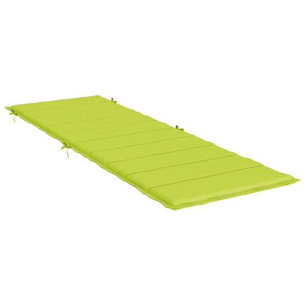vidaXL Sonnenliegen-Auflage Hellgr&uuml;n 186x58x4 cm Oxford-Gewebe
