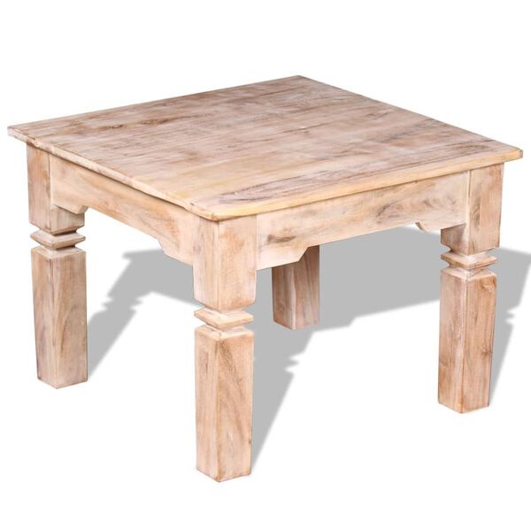 vidaXL Couchtisch Akazienholz 60x60x45 cm