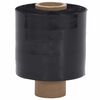 vidaXL Stretchfolien 10 Stk. Schwarz 23 &mu;m 10 cm x 300 m