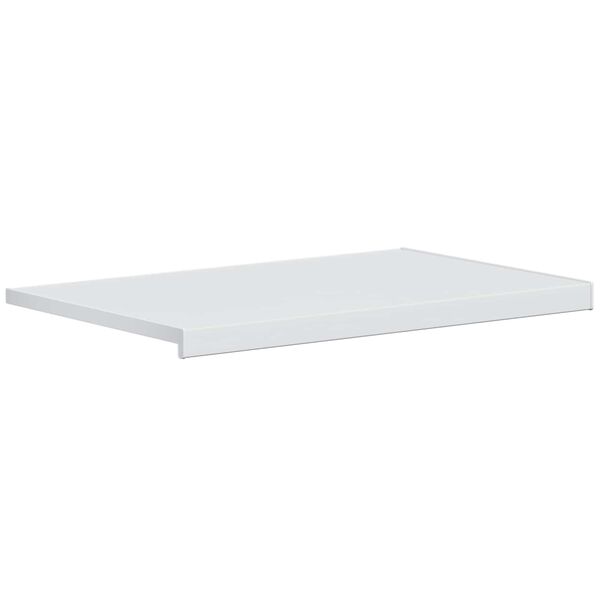 vidaXL Fensterbank Wei&szlig; 80 x 50 x 4,5 cm PVC