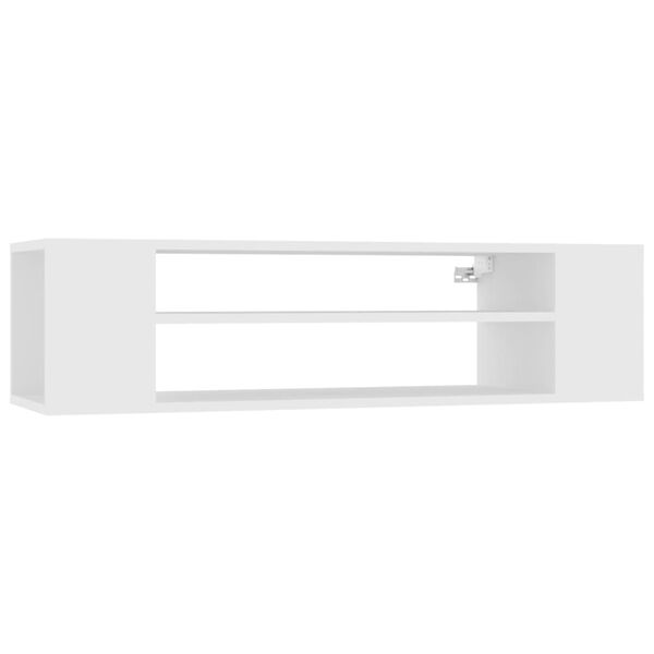 vidaXL TV-H&auml;ngeschrank Wei&szlig; 100x30x26,5 cm Holzwerkstoff