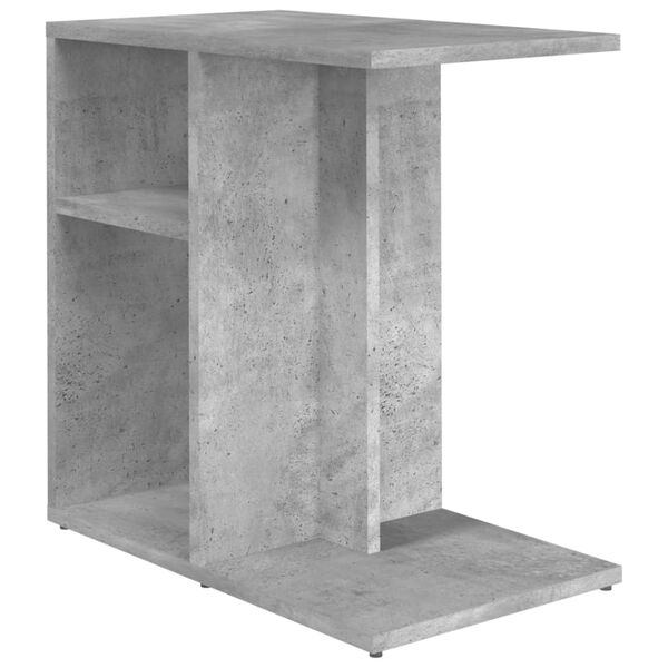 vidaXL Beistelltisch Betongrau 50x30x50 cm Holzwerkstoff