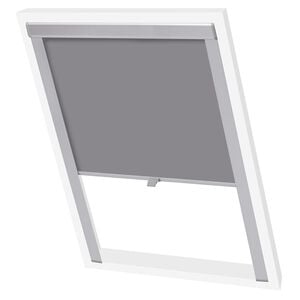 vidaXL Verdunkelungsrollo Grau U08/808 GGL und GGU