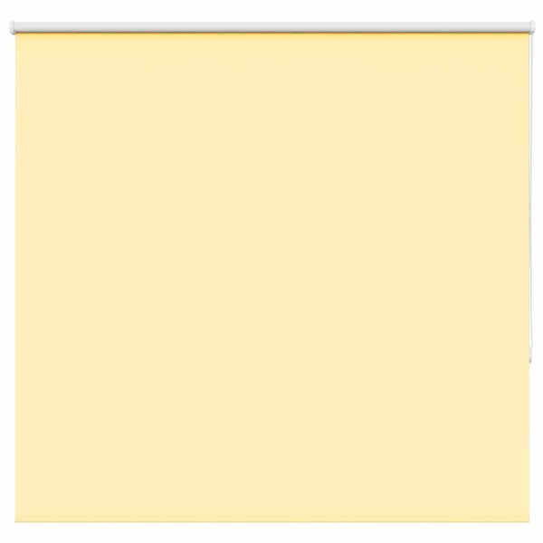 vidaXL Verdunkelungsrollo Gelb 160x130cm Stoffbreite 156,6cm Polyester