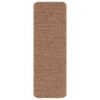 vidaXL Rutschfeste Treppenmatten 15 pcs Gelb 60 x 25 cm PP