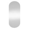 vidaXL Wandspiegel 45x100 cm Glas Oval