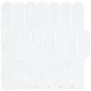 vidaXL Federfliese 50 Stk. Wei&szlig; 30 x 30 cm Polyurethan und PET