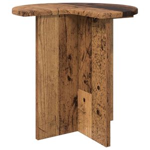 vidaXL Beistelltisch Altholz &Oslash; 39 x 38 cm Holzwerkstoff