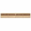 vidaXL TV-Wandschr&auml;nke 2 Stk. Sonoma-Eiche 100x30x30 cm Holzwerkstoff