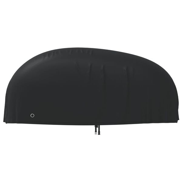 vidaXL Motorrad-Abdeckung Schwarz 265x105x125 cm 210D Oxford