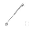 vidaXL Hydraulische Gasfeder 12 stk. Silber 280 x 17 x 16 mm