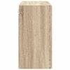 vidaXL TV-Wandschrank Sonoma-Eiche 59,5 x 31 x 60 cm Holzwerkstoff