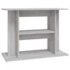 vidaXL Aquariumst&auml;nder Grau Sonoma 80 x 35 x 60 cm Holzwerkstoff