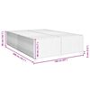 vidaXL Bettgestell Rosa 160x200 cm Samt