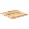vidaXL Tischplatte Massivholz Mango 25-27 mm 80x80 cm