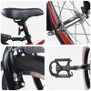 vidaXL Kinderfahrrad 18 Zoll f&uuml;r 5-7 Jahre alt Blau Schwarz