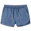 vidaXL Kindershorts Jeansblau 140