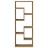 vidaXL Wandregal Artisan-Eiche 36 x 16 x 90 cm Holzwerkstoff