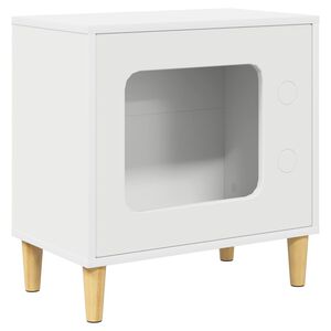 vidaXL Katzenhaus Wei&szlig; 51 x 30 x 52 cm Holzwerkstoff