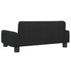 vidaXL Kindersofa Schwarz 70x45x30 cm Stoff
