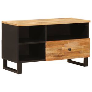 vidaXL TV-Schr&auml;nk Braun 80 x 33 x 46 cm Massivholz Mango