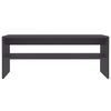 vidaXL Couchtisch Grau 100x40x40 cm Holzwerkstoff