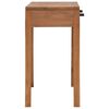 vidaXL B&uuml;rotisch 81x40x75 cm Teak Massivholz