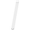 vidaXL Konsolentischbeine U-Form 2 Stk. Wei&szlig; 38x(72-73) cm Stahl