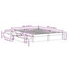 vidaXL Massivholzbett ohne Matratze 150x200 cm Kiefernholz