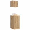 vidaXL Garagenschr&auml;nke 2 Stk. Artisan-Eiche Holzwerkstoff