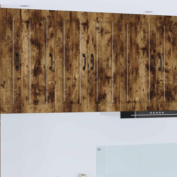 vidaXL K&uuml;chenschrank Ger&auml;ucherte Eiche 30 x 31 x 80 cm Holzwerkstoff