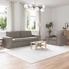 vidaXL Sofa 2 pcs Taupe
