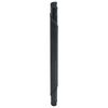 vidaXL Teppich Rund Schwarz 80 cm Bambus