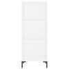 vidaXL Highboard Wei&szlig; 34,5x32,5x180 cm Holzwerkstoff
