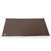 vidaXL Tarp Braun 406x306 cm Wasserdicht