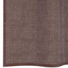 vidaXL Voile Vorh&auml;nge mit &Ouml;sen 2 Stk. Braun 140x175 cm
