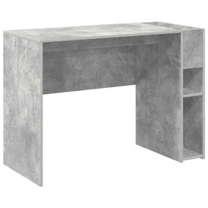 vidaXL Schreibtisch Beton Grau Holzwerkstoff 109 x 50 x 78 cm