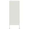 vidaXL Highboard Wei&szlig; 68x39x101,5 cm Stahl
