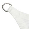 vidaXL Sonnensegel Oxford-Gewebe Trapezform 3/4x3 m Wei&szlig;