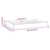 vidaXL Hundebett Schwarz 91,5x64x9 cm Massivholz Kiefer