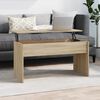 vidaXL Couchtisch Sonoma-Eiche 102x50,5x52,5 cm Holzwerkstoff