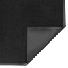 vidaXL Fu&szlig;matte Schwarz 60x150 cm