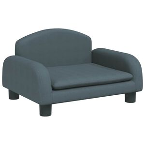 vidaXL Hundebett Dunkelgrau 50x40x30 cm Stoff