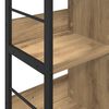 vidaXL B&uuml;cherregal Artisan-Eiche 102 x 32 x 104,5 cm Holzwerkstoff