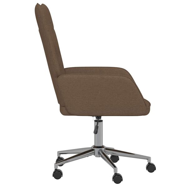 vidaXL Relaxsessel Braun Stoff