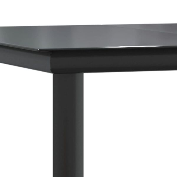 vidaXL 7-tlg. Garten-Essgruppe mit Kissen Braun Poly Rattan