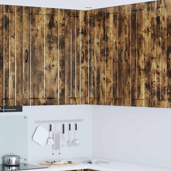 vidaXL K&uuml;chenschrank Ger&auml;ucherte Eiche 57 x 57 x 100 cm Holzwerkstoff
